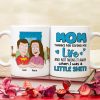 Mother, Mom Thanks For Giving Me Life, Personalized Mug, Gift For Mother, 04DNTN100423HH Mother, Mom Thanks For Giving Me Life, Personalized Mug, Gift For Mother, 04DNTN100423HH