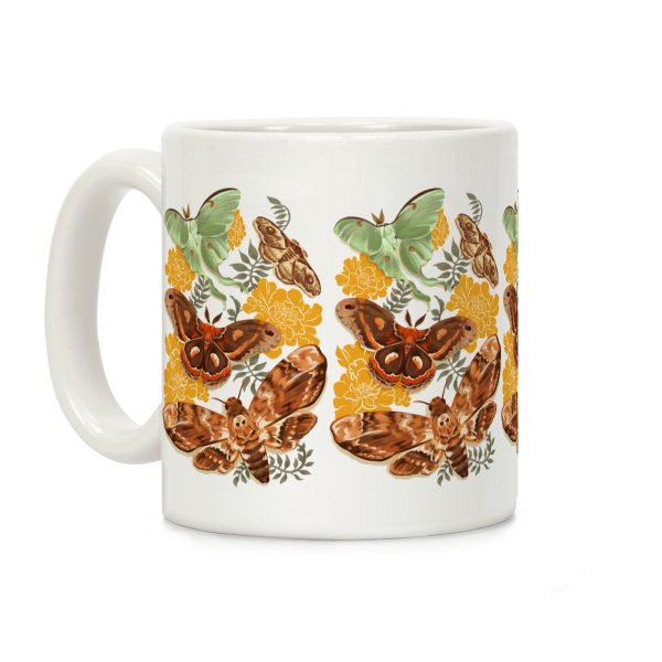 Moths & Marigolds Coffee Mug Moths & Marigolds Coffee Mug