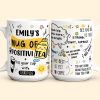 Motivational Mug - Mug Of Positivitea - Gifts For Friend, Daughter, Mom, Sister - Personalized Mug Motivational Mug - Mug Of Positivitea - Gifts For Friend, Daughter, Mom, Sister - Personalized Mug