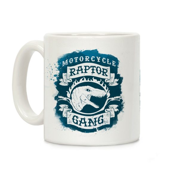Motorcycle Raptor Gang Coffee Mug Motorcycle Raptor Gang Coffee Mug