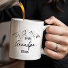 Mountain and Forest Design Grandpa Mug - Personalized Custom Coffee Mug - GRP015_MG Mountain and Forest Design Grandpa Mug - Personalized Custom Coffee Mug - GRP015_MG