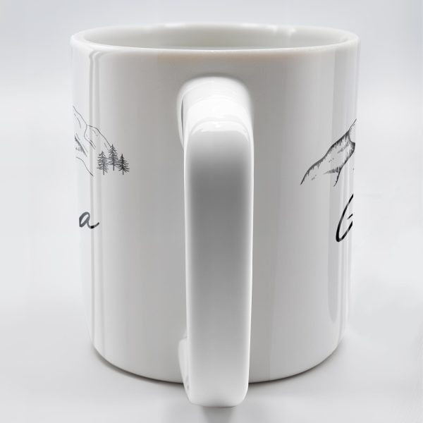 Mountain and Forest Design Grandpa Mug - Personalized Custom Coffee Mug - GRP015_MG Mountain and Forest Design Grandpa Mug - Personalized Custom Coffee Mug - GRP015_MG