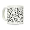 Musical Note Pattern Coffee Mug Musical Note Pattern Coffee Mug