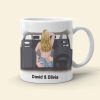 My Back Seat Is Always Ready To Take Your Heat Personalized Couple Mug, Gift For Couple