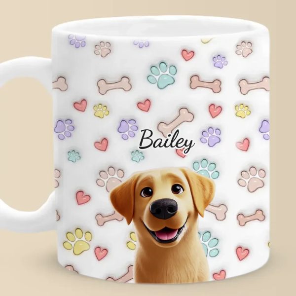 My Cat Is My Therapist - Dog & Cat Personalized Custom 3D Inflated Effect Printed Mug - Gift For Pet Owners, Pet Lovers My Cat Is My Therapist - Dog & Cat Personalized Custom 3D Inflated Effect Printed Mug - Gift For Pet Owners, Pet Lovers