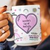 My Cup Of Positivity Custom Name Mug - Personalized Mug My Cup Of Positivity Custom Name Mug - Personalized Mug