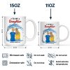 My Daughter Never Forget That I Love You Forever - Personalized Mug My Daughter Never Forget That I Love You Forever - Personalized Mug