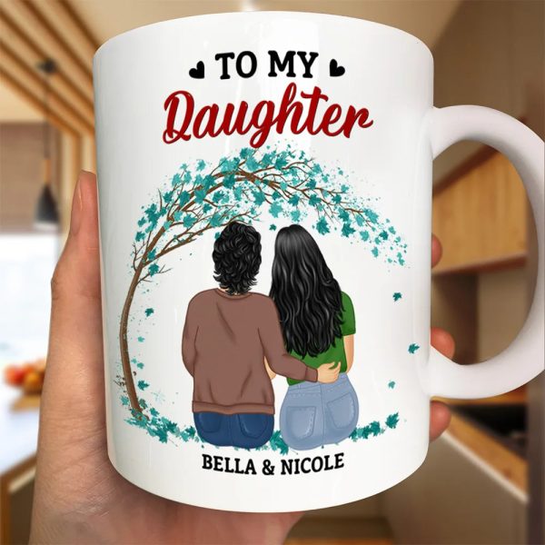 My Daughter Never Forget That I Love You Forever - Personalized Mug My Daughter Never Forget That I Love You Forever - Personalized Mug