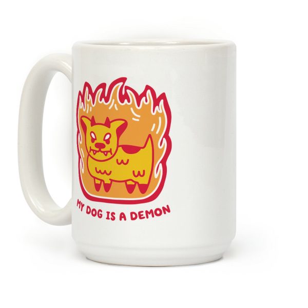 My Dog is a Demon Coffee Mug My Dog is a Demon Coffee Mug