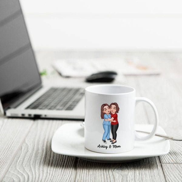 My Favorite Daughter Son Call Me Mom By Custom Occupation Firefighter, Nurse, Police Officer, Teacher Personalized Mug
