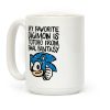 My Favorite Digimon Is Totoro From Final Fantasy Parody Coffee Mug