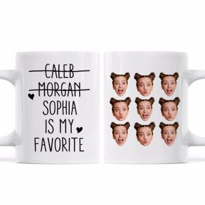 My Favorite Funny Custom Face Personalized Mug