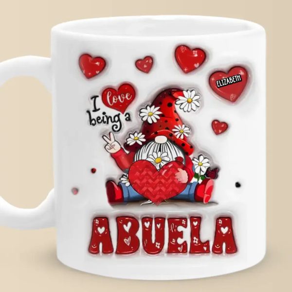 My Favorite People Call Me Grandma - Family Personalized Custom 3D Inflated Effect Printed Mug - Gift For Grandma My Favorite People Call Me Grandma - Family Personalized Custom 3D Inflated Effect Printed Mug - Gift For Grandma