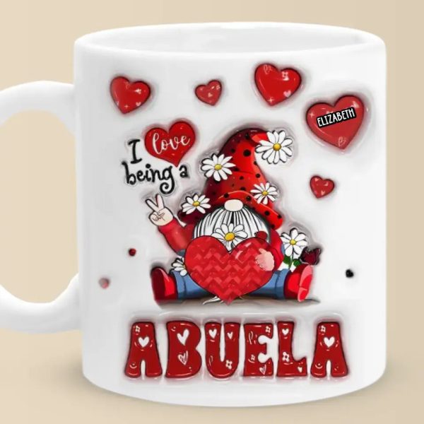My Favorite People Call Me Grandma - Family Personalized Custom 3D Inflated Effect Printed Mug - Gift For Grandma My Favorite People Call Me Grandma - Family Personalized Custom 3D Inflated Effect Printed Mug - Gift For Grandma