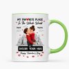 My Favorite Place in the Whole World is Inside Your Hug - Personalized Mug - Sentimental Couple Gift for Him