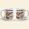 My Favorite Place Is Inside You Personalized Mug, Funny Gift For Couple