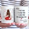 My Heart Found Its Match In You - Couple Personalized Custom Mug - Gift For Husband Wife, Anniversary My Heart Found Its Match In You - Couple Personalized Custom Mug - Gift For Husband Wife, Anniversary