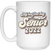 My Last First Day Senior 2022 Water Bottle Senior Coffee Mug