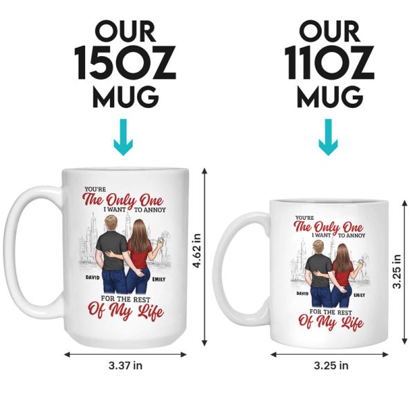 My Number One, Always - Couple Personalized Custom Mug - Gift For Husband Wife, Anniversary My Number One, Always - Couple Personalized Custom Mug - Gift For Husband Wife, Anniversary