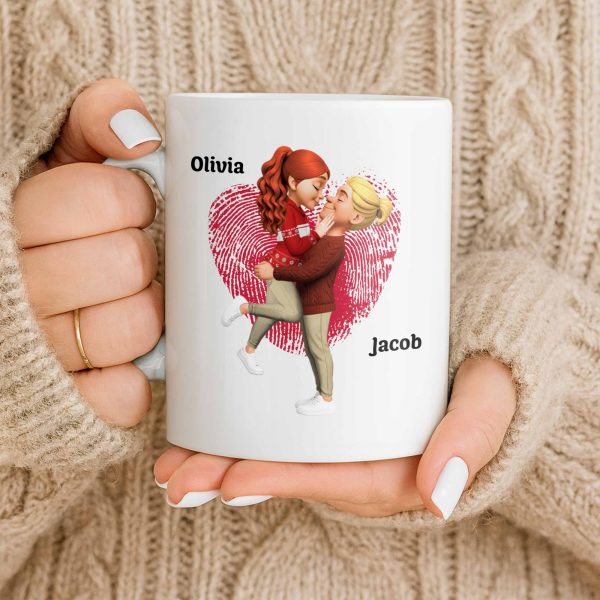 My Person My Love My Forever, Heart And Couple Design - Personalized Custom Coffee Mug - CPL1310_MG My Person My Love My Forever, Heart And Couple Design - Personalized Custom Coffee Mug - CPL1310_MG