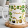 My Shamrock Leprechaun Hat And Rainbow Mug - Personalized Custom Coffee Mug - FAM802_MG My Shamrock Leprechaun Hat And Rainbow Mug - Personalized Custom Coffee Mug - FAM802_MG
