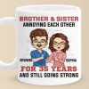 My Siblings Are My Best Friends - Family Personalized Custom Mug - Gift For Siblings, Brothers, Sisters My Siblings Are My Best Friends - Family Personalized Custom Mug - Gift For Siblings, Brothers, Sisters