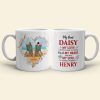 My Soulmate Always & Forever, Personalized White Mug, Beach Couple, Gift For Couple My Soulmate Always & Forever, Personalized White Mug, Beach Couple, Gift For Couple
