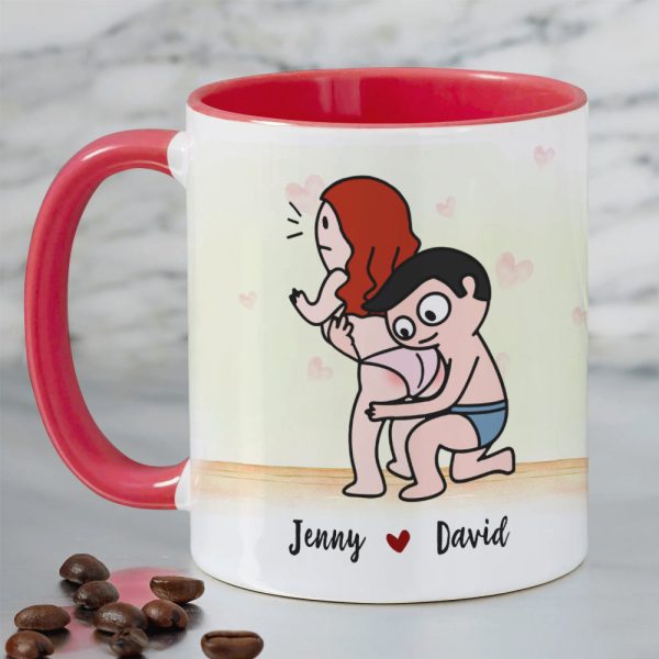 My Wife Is The Most Amazing Mom, Gift For Couple, Personalized Mug, Butt Mug, Mother's Day Gift My Wife Is The Most Amazing Mom, Gift For Couple, Personalized Mug, Butt Mug, Mother's Day Gift