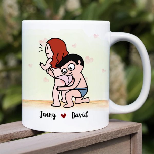 My Wife Is The Most Amazing Mom, Gift For Couple, Personalized Mug, Butt Mug, Mother's Day Gift My Wife Is The Most Amazing Mom, Gift For Couple, Personalized Mug, Butt Mug, Mother's Day Gift