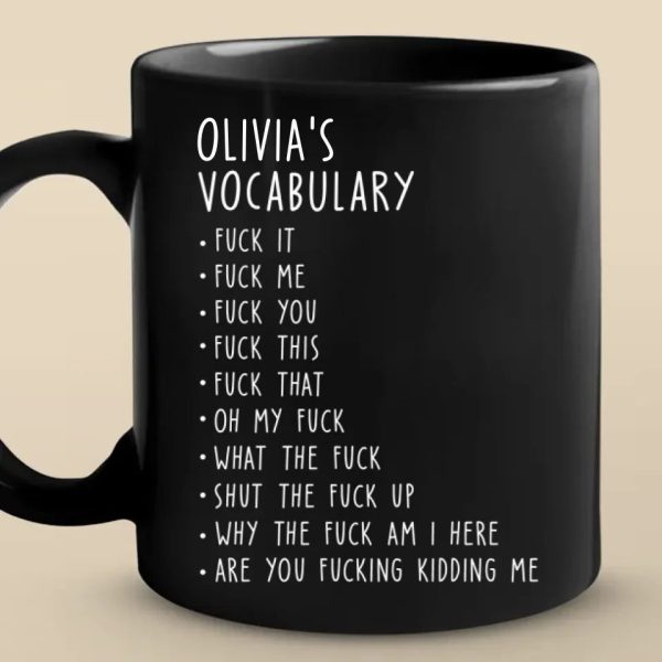 My Work Lexicon - Coworker Personalized Custom Mug - Gift For Coworkers, Work Friends, Colleagues My Work Lexicon - Coworker Personalized Custom Mug - Gift For Coworkers, Work Friends, Colleagues
