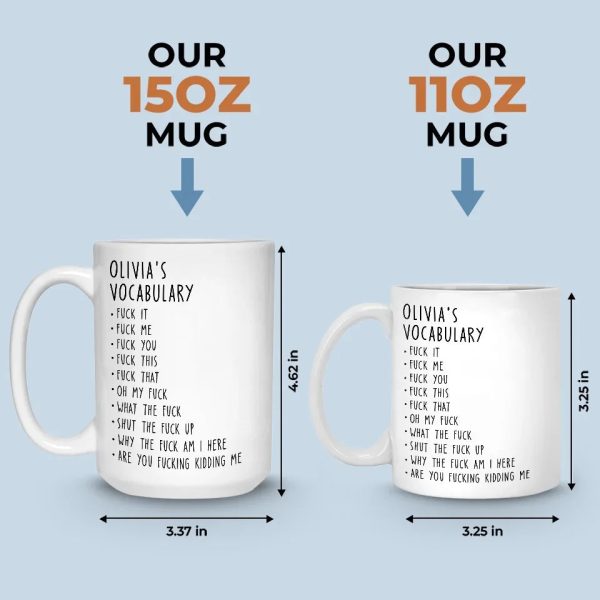 My Work Lexicon - Coworker Personalized Custom Mug - Gift For Coworkers, Work Friends, Colleagues My Work Lexicon - Coworker Personalized Custom Mug - Gift For Coworkers, Work Friends, Colleagues