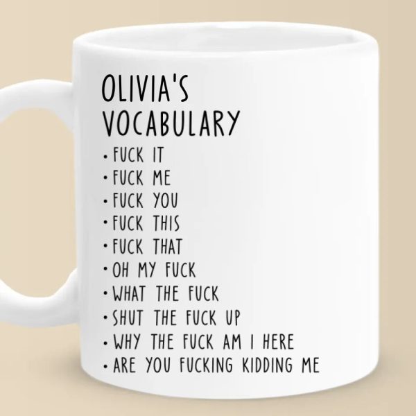 My Work Lexicon - Coworker Personalized Custom Mug - Gift For Coworkers, Work Friends, Colleagues My Work Lexicon - Coworker Personalized Custom Mug - Gift For Coworkers, Work Friends, Colleagues