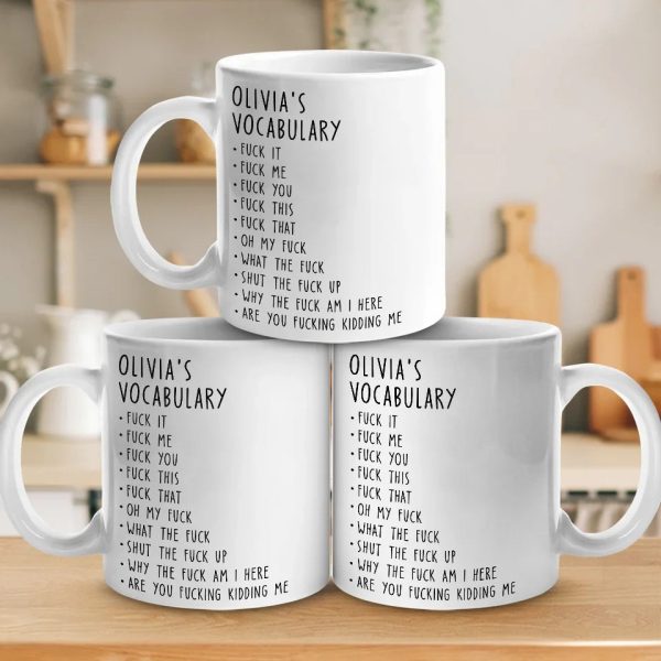 My Work Lexicon - Coworker Personalized Custom Mug - Gift For Coworkers, Work Friends, Colleagues My Work Lexicon - Coworker Personalized Custom Mug - Gift For Coworkers, Work Friends, Colleagues