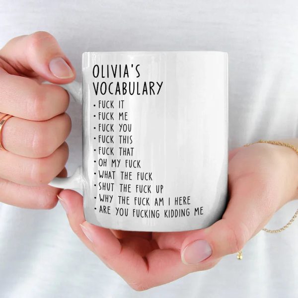 My Work Lexicon - Coworker Personalized Custom Mug - Gift For Coworkers, Work Friends, Colleagues My Work Lexicon - Coworker Personalized Custom Mug - Gift For Coworkers, Work Friends, Colleagues