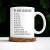 My Work Vocabulary Playfully Censored Coffee Mug - Personalized Custom Coffee Mug - COL029_MG My Work Vocabulary Playfully Censored Coffee Mug - Personalized Custom Coffee Mug - COL029_MG