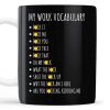 My Work Vocabulary Playfully Censored Coffee Mug - Personalized Custom Coffee Mug - COL029_MG My Work Vocabulary Playfully Censored Coffee Mug - Personalized Custom Coffee Mug - COL029_MG
