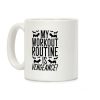 My Workout Routine Is Vengeance Parody Coffee Mug
