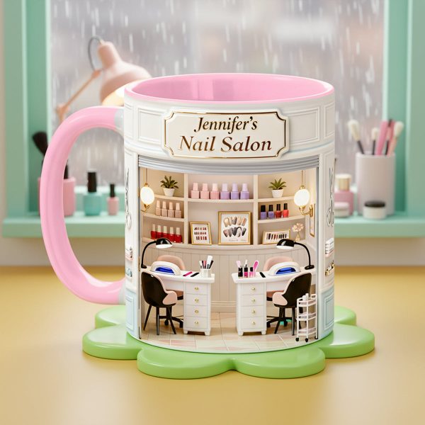Nail Salon Coffee Accent Mug - Personalized Gifts Her 01nata240126 Nail Salon Coffee Accent Mug - Personalized Gifts Her 01nata240126