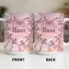 Nana, Heart Stained Glass - Personalized Custom Coffee Mug - GRM112_MG