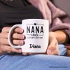 Nana Mode Personalized Mug, All Day Every Day Grandma Gift With Custom Name Nana Mode Personalized Mug, All Day Every Day Grandma Gift With Custom Name
