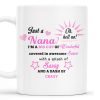 Nana Wonderful Awesome Sauce Sassy Crazy Mug - Personalized Custom Coffee Mug - GRM043_MG Nana Wonderful Awesome Sauce Sassy Crazy Mug - Personalized Custom Coffee Mug - GRM043_MG