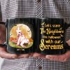 Naughty Couple, Let's Scare The Neighbors, Personalized Coffee Mug, Halloween Gifts For Couple