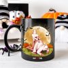 Naughty Couple, Let's Scare The Neighbors, Personalized Coffee Mug, Halloween Gifts For Couple