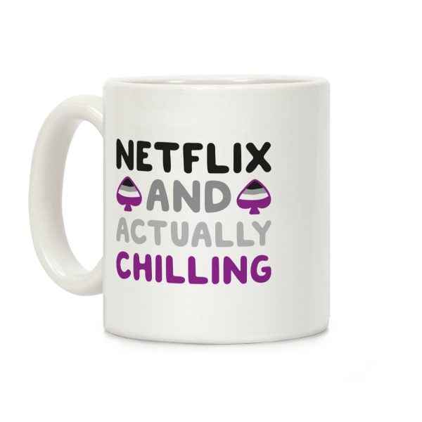 Netflix And Actually Chilling Coffee Mug Netflix And Actually Chilling Coffee Mug