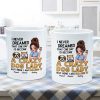 Never Dreamed One Day Become A Crazy Dog Lady Sassy Dog Mom Personalized Mug