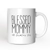 New Mom Personalized Mug, Blessed Mommy Gift With Custom Name and Year New Mom Personalized Mug, Blessed Mommy Gift With Custom Name and Year