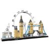 New York London Pairs Dubai Lanmark City Skyline Building Blocks