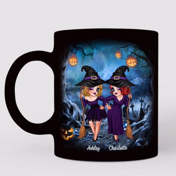 Night Halloween Doll Best Friends Personalized Mug
