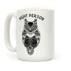 Night Person Owl Coffee Mug Night Person Owl Coffee Mug