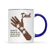 No Matter How Big We Get Personalized Mug, Gift For Dad